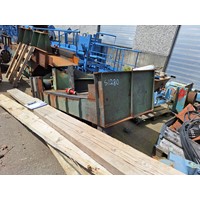 Skip et couloir vibrant pour grenailleuse G&F